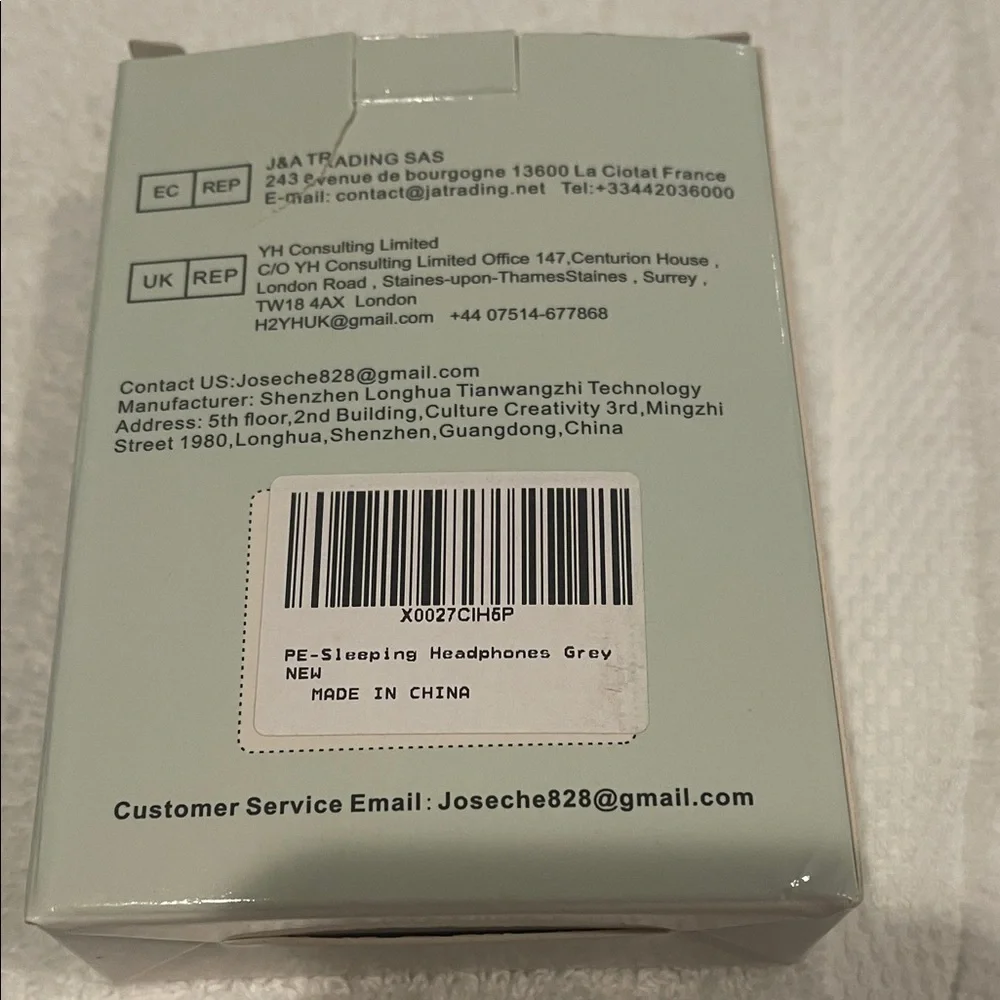Gray Bluetooth Headband